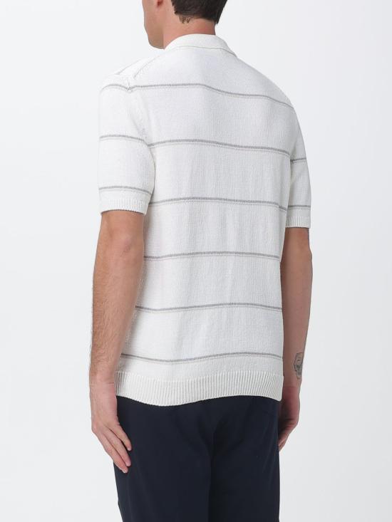 26SS 일레븐티 폴로 티셔츠 M76MAGM14MAG0M007 010213 White - ELEVENTY