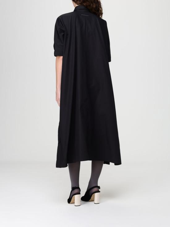 26SS MM6 메종마르지엘라 롱 원피스 S52DD0085M35480 899 Black - MM6 MAISON MARGIELA