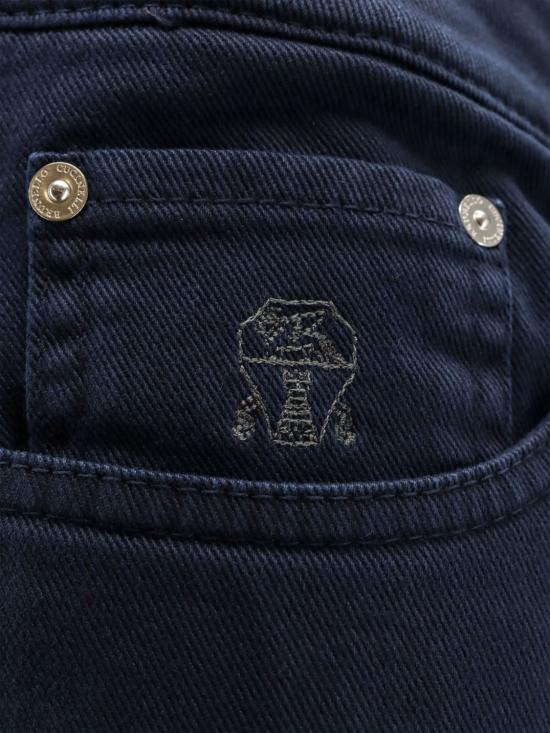 26SS 브루넬로 쿠치넬리 라이트웨이트 데님 팬츠 M277PD3210 C7193 Blue 1 - BRUNELLO CUCINELLI