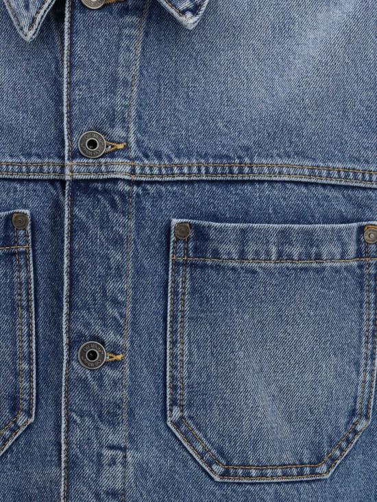 26SS 오프화이트 자켓 44MYE09QS26D002 4000 Gnawed Blue - OFF WHITE