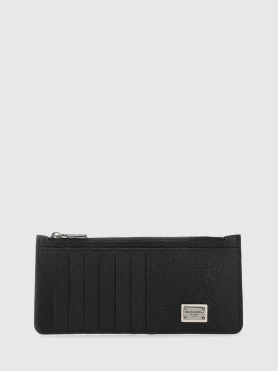 26SS 돌체앤가바나 Calfskin vertical 카드홀더 BP2172AG219 80999 Black