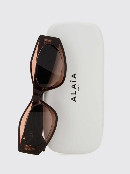 26SS 알라이아 선글라스 AA0093S002 055 Brown - ALAIA