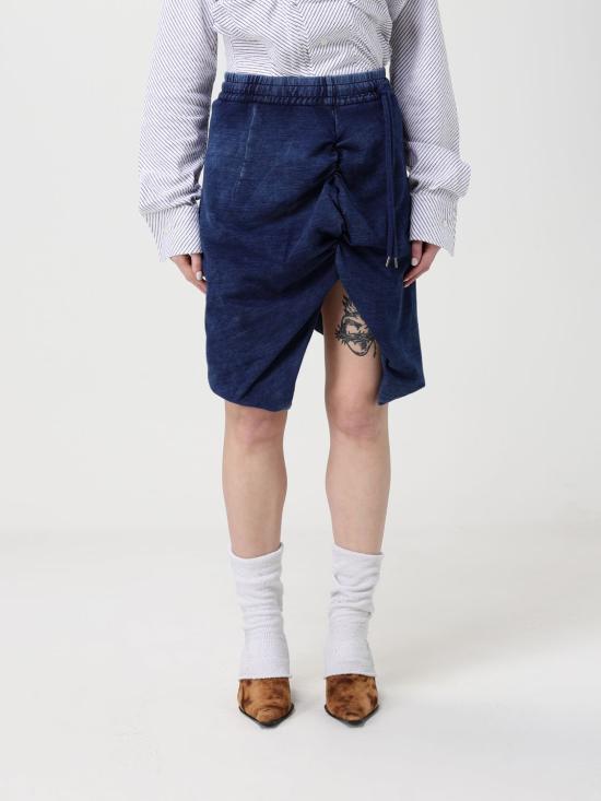 26SS 비비안웨스트우드 데님 스커트 1J01000MJ00B1 K411 Blue