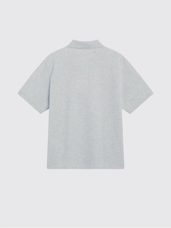 26SS 생로랑 폴로 티셔츠 844845Y37HC 1403 Grey - SAINT LAURENT