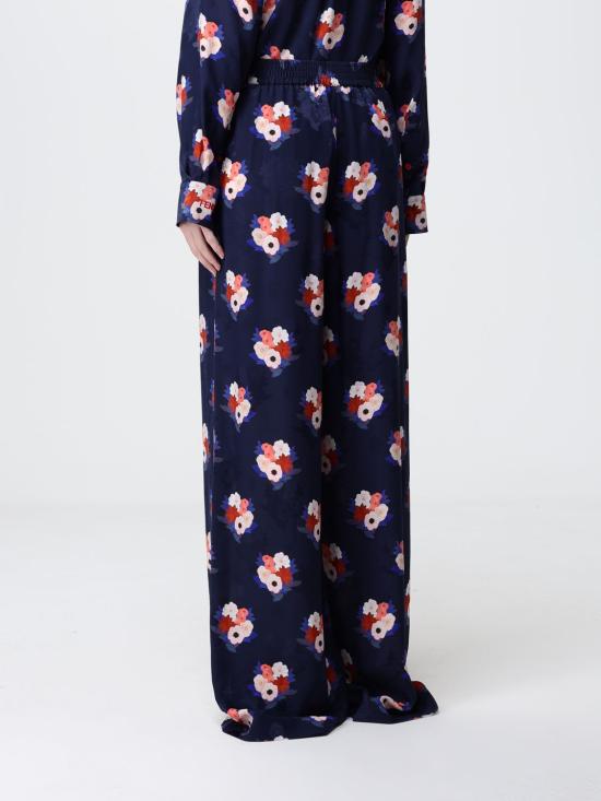 26SS 펜디 실크 팬츠 FR6494AW9H F1W0A Blue - FENDI
