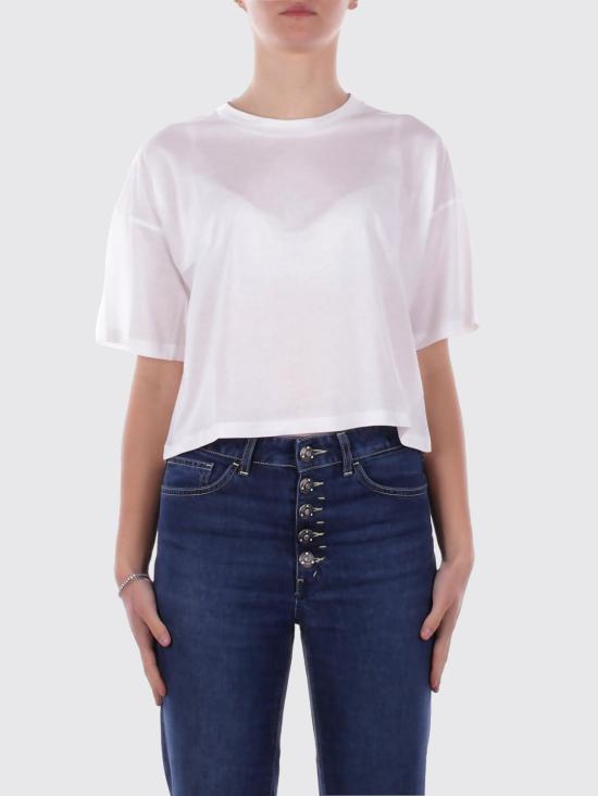 26SS 돈답 반팔 티셔츠 DS077JF0350DXXX 000 White