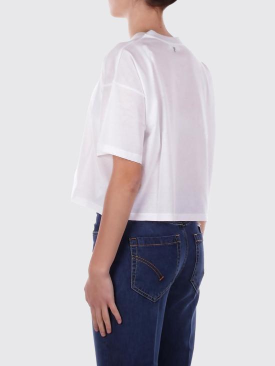 26SS 돈답 반팔 티셔츠 DS077JF0350DXXX 000 White - DONDUP