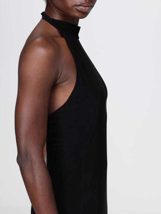 26SS 노마카말리 롱 원피스 KK4253PL058001 Black - NORMA KAMALI