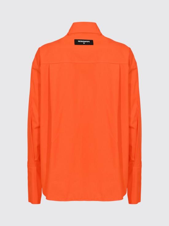 26SS 파트리지아페페 셔츠 8C0831A391 R877 Orange - PATRIZIA PEPE