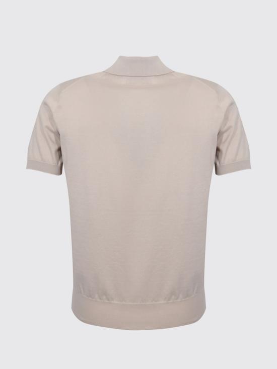 26SS 브루넬로 쿠치넬리 폴로 티셔츠 M29800125 CBD04 Sand - BRUNELLO CUCINELLI