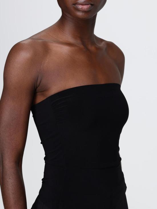 26SS 노마카말리 민소매 티셔츠 KK4256PL546001 Black - NORMA KAMALI