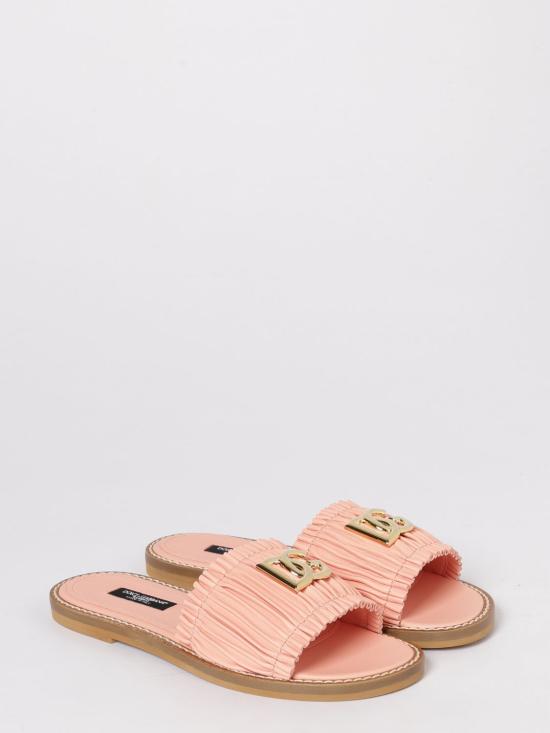 26SS [키즈] 돌체앤가바나 뮬 D11373A1850 88438 Pink - DOLCE & GABBANA