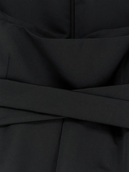 26SS 알렉산더 맥퀸 롱 원피스 857955QEAED 1000 Black - ALEXANDER MCQUEEN