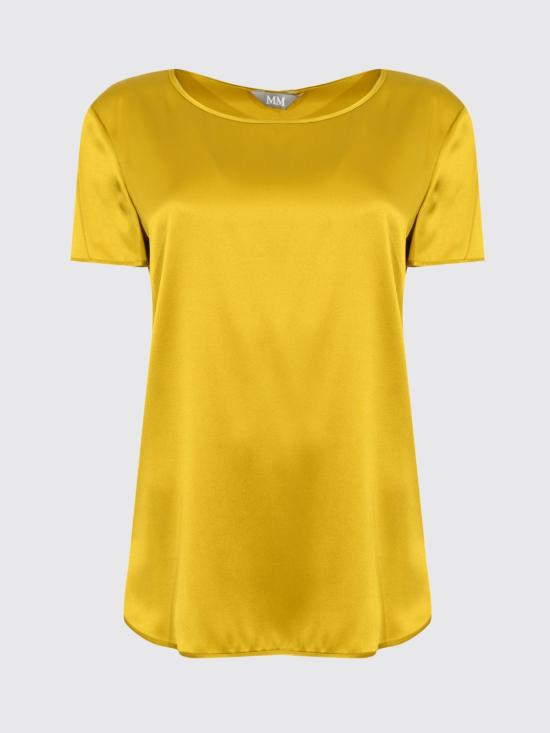 26SS 막스마라 반팔 티셔츠 2616111037600 009 Yellow - MAX MARA