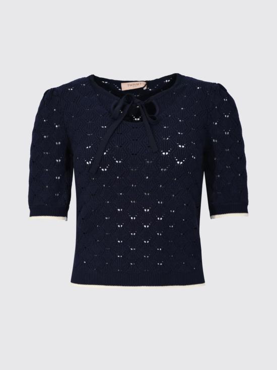 26SS 트윈셋 스웨터 261TP3031 13172 Blue - TWINSET