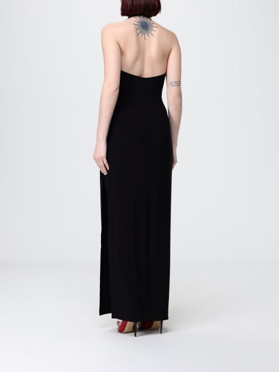 26SS 노마카말리 롱 원피스 KK4253PLT16001 Black - NORMA KAMALI