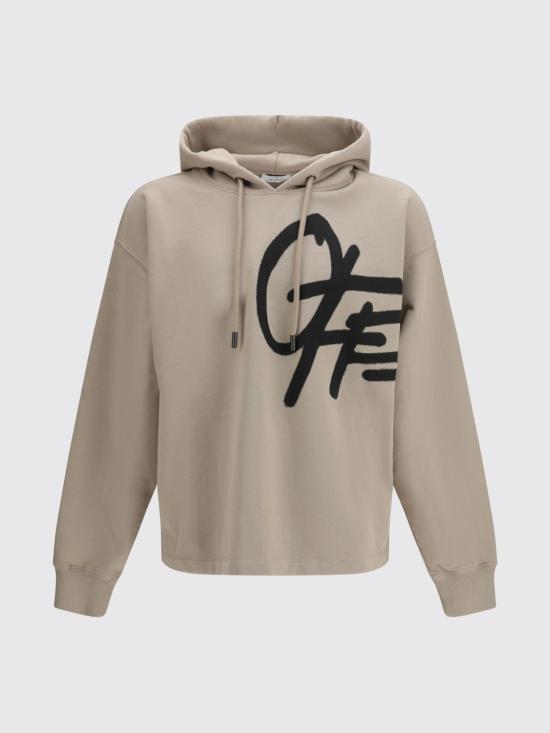 26SS 오프화이트 후드 티셔츠 44MBB12MS26F008 2050 Grey - OFF WHITE