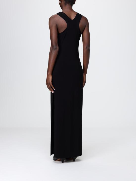 26SS 노마카말리 롱 원피스 KK4253PLT18001 Black - NORMA KAMALI