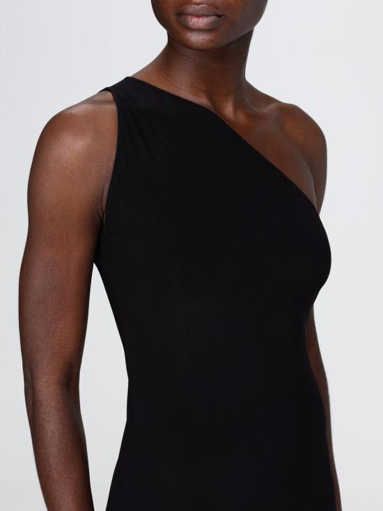 26SS 노마카말리 롱 원피스 KK4253PLT15001 Black - NORMA KAMALI