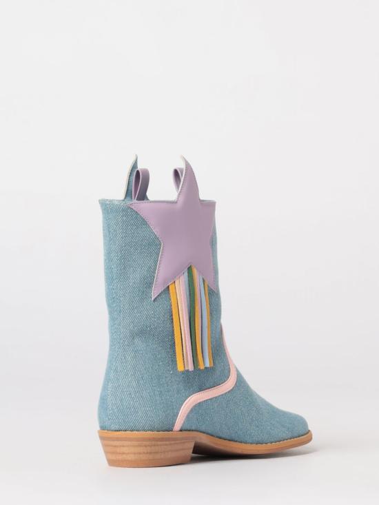 26SS [키즈] 스텔라 맥카트니 미들 부츠 TY0B96Z3612 665 Blue - STELLA MCCARTNEY