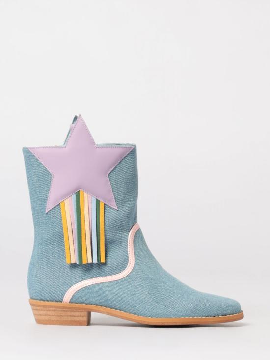 26SS [키즈] 스텔라 맥카트니 미들 부츠 TY0B96Z3612 665 Blue