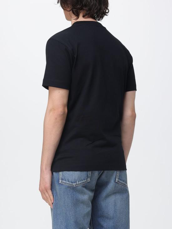 26SS 버버리 EKD 자수 코튼 티셔츠 8121702 Black - BURBERRY