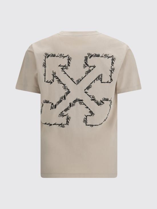 26SS 오프화이트 반팔 티셔츠 44MAA027S26J002 2070 Grey - OFF WHITE