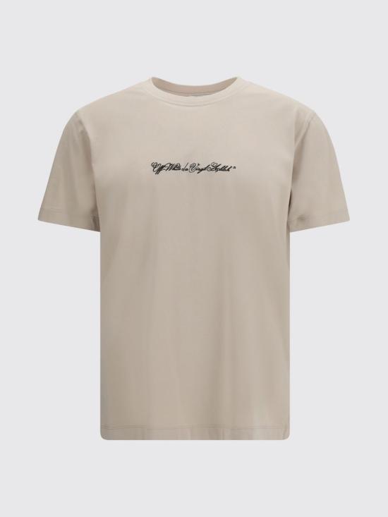 26SS 오프화이트 반팔 티셔츠 44MAA027S26J002 2070 Grey - OFF WHITE