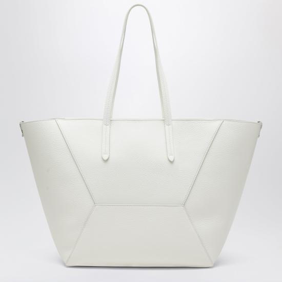 26SS 브루넬로 쿠치넬리 토트백 MBDKD2571LE White - BRUNELLO CUCINELLI