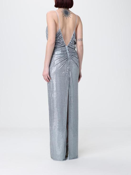 26SS 셀프 포트레이트 롱 원피스 SS26161XABL Blue - SELF PORTRAIT