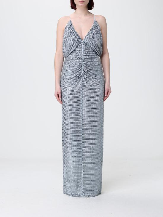 26SS 셀프 포트레이트 롱 원피스 SS26161XABL Blue