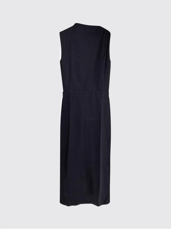 26SS 쉐르 롱 원피스 ROB0149GEMMA NOI0125W Black - SOEUR