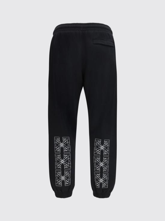 26SS 오프화이트 트레이닝/조거 팬츠 44MCH057S26F002 0001 Black - OFF WHITE
