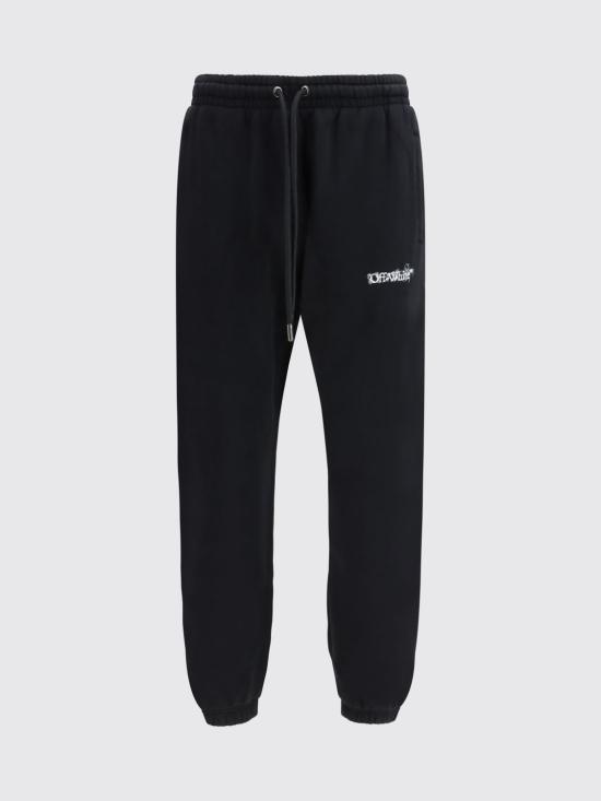 26SS 오프화이트 트레이닝/조거 팬츠 44MCH057S26F003 0001 Black - OFF WHITE