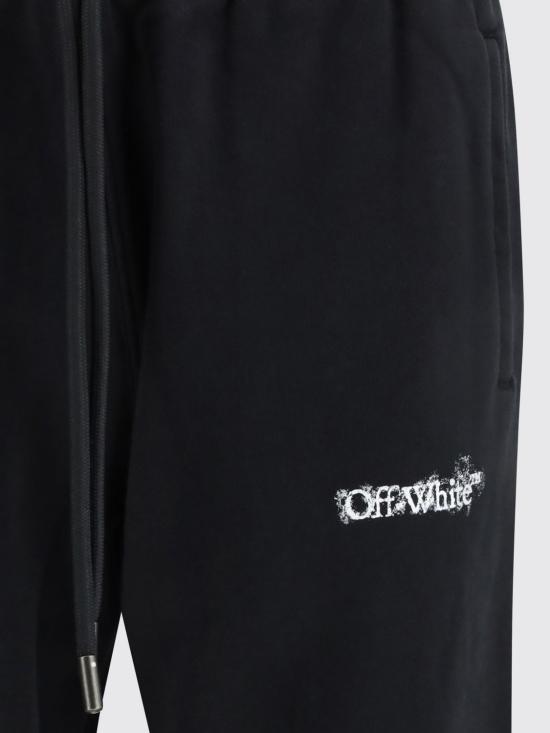 26SS 오프화이트 트레이닝/조거 팬츠 44MCH057S26F003 0001 Black - OFF WHITE
