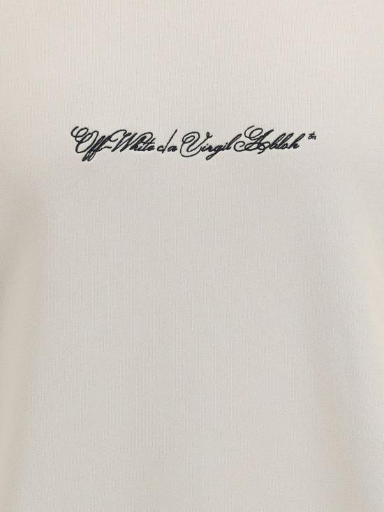 26SS 오프화이트 긴팔 티셔츠 44MBA054S26F001 2070 Grey - OFF WHITE