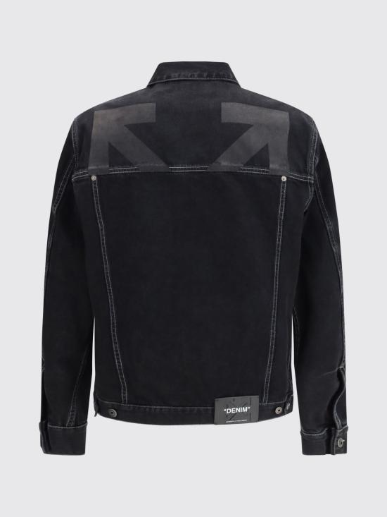 26SS 오프화이트 자켓 44MYE09QS26D001 0019 Charcoal - OFF WHITE