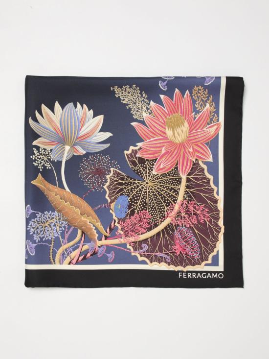 26SS 살바토레 페라가모 머플러/스카프 310232 790149 004 Navy