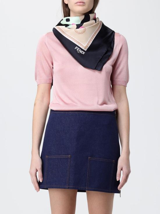 26SS 살바토레 페라가모 머플러/스카프 310232 790149 004 Navy - SALVATORE FERRAGAMO