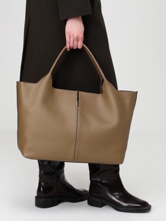 26SS 토즈 미디움 쇼퍼백 XBWEBRA0300UBL 3L26 Brown - TODS