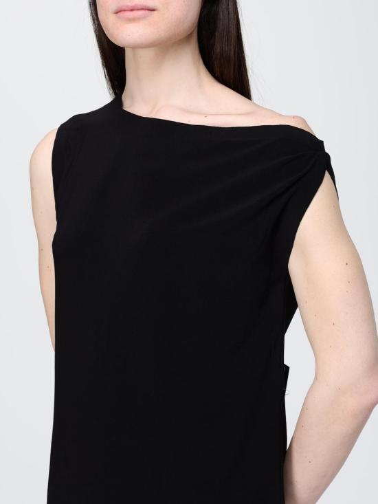 26SS 노마카말리 민소매 티셔츠 KK1206PL143001 Black - NORMA KAMALI