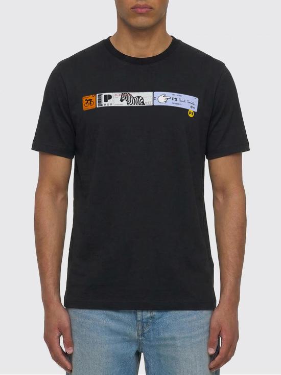 26SS 폴 스미스 지브라 패치 반팔 M2R011RVP5797 49 Blue