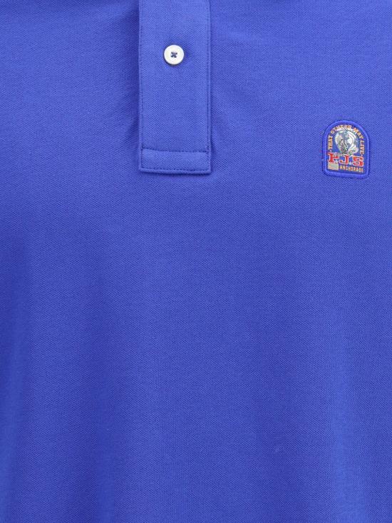 26SS 파라점퍼스 폴로 티셔츠 26SMPMPOEK01 0516 Blue - PARAJUMPERS