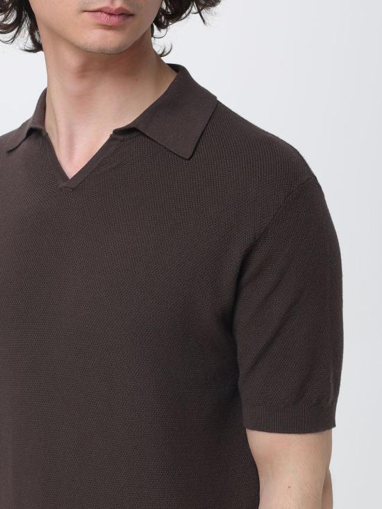 26SS 볼리올리 폴로 티셔츠 91571TSB4801 0480 Brown - BOGLIOLI