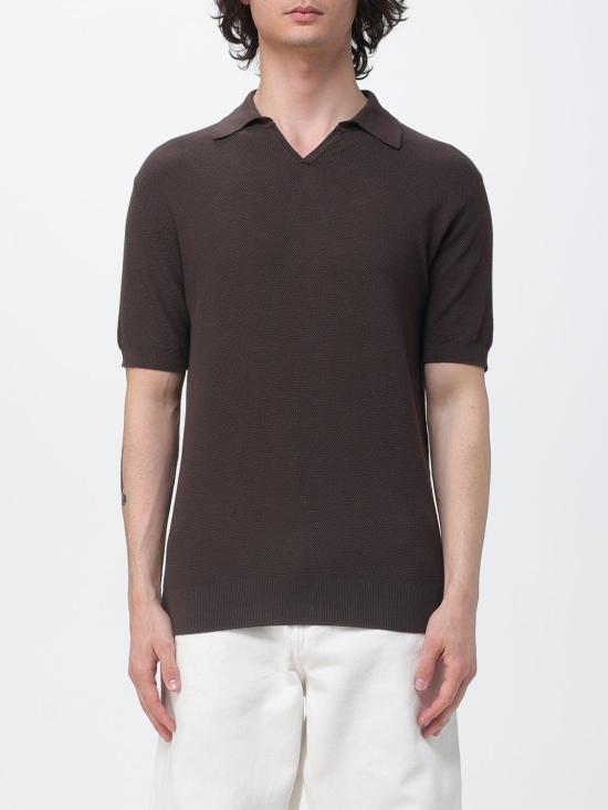 26SS 볼리올리 폴로 티셔츠 91571TSB4801 0480 Brown