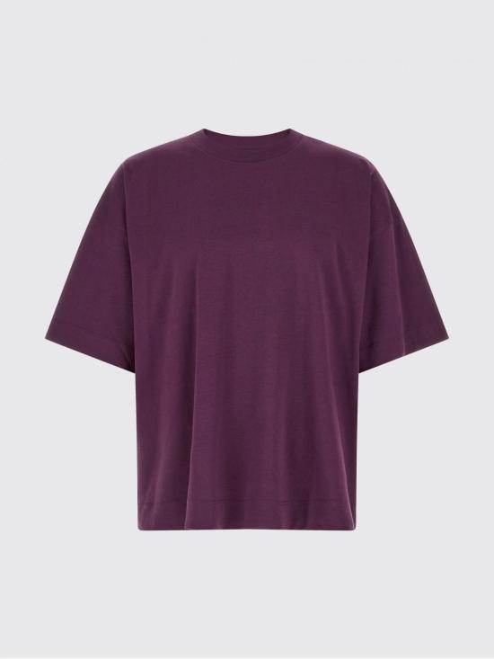 26SS 드리스 반 노튼 반팔 티셔츠 2610211113603 357 Violet - DRIES VAN NOTEN