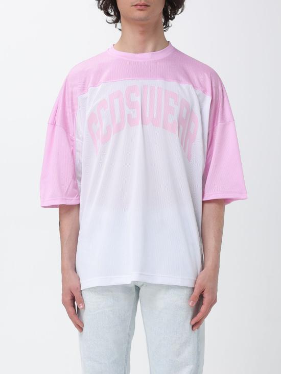 26SS 지씨디에스 반팔 티셔츠 C1MWQC073J003 525A Pink