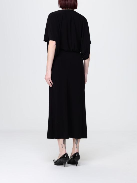 26SS 노마카말리 롱 원피스 KK4223PL892001 Black - NORMA KAMALI