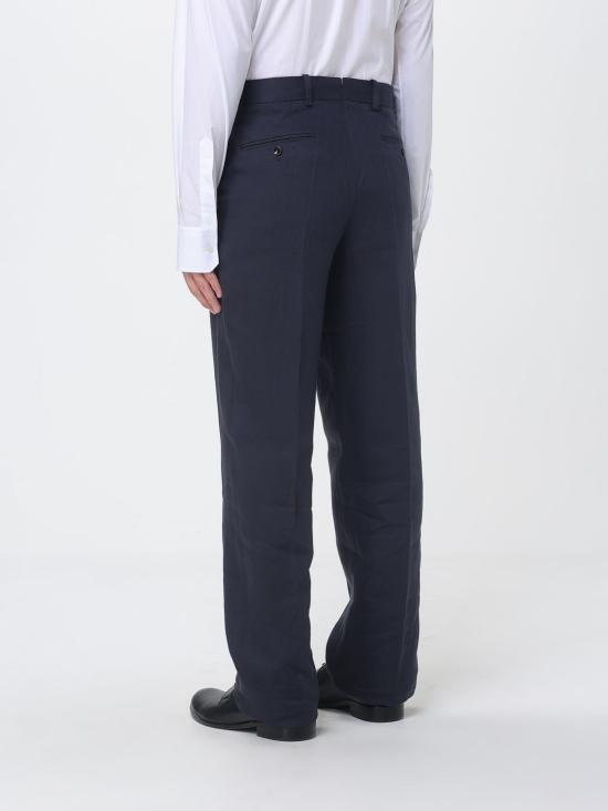 26SS 아뇨나 스트레이트 팬츠 T710U1 U3049 B95 Navy - AGNONA