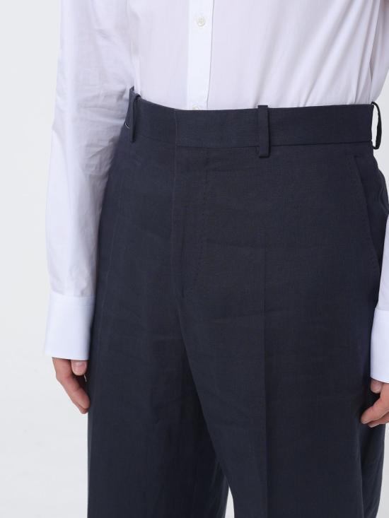 26SS 아뇨나 스트레이트 팬츠 T710U1 U3049 B95 Navy - AGNONA